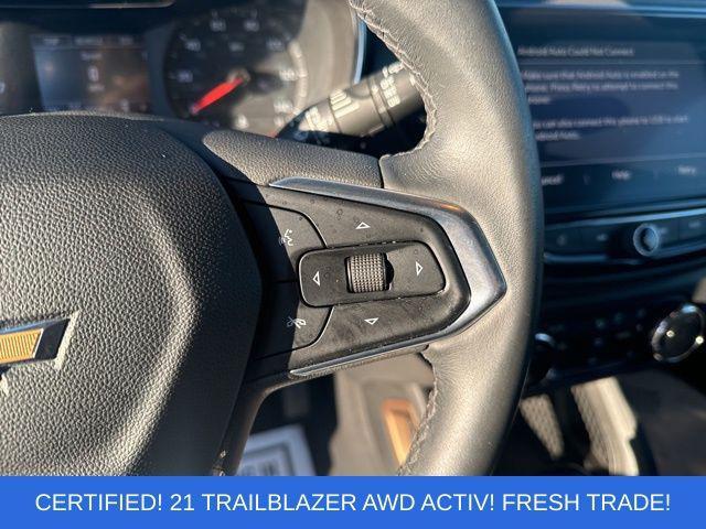 used 2021 Chevrolet TrailBlazer car, priced at $22,983