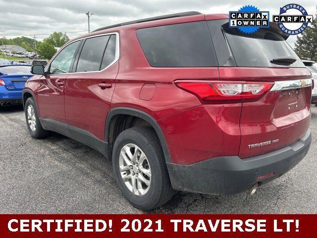 used 2021 Chevrolet Traverse car, priced at $29,959