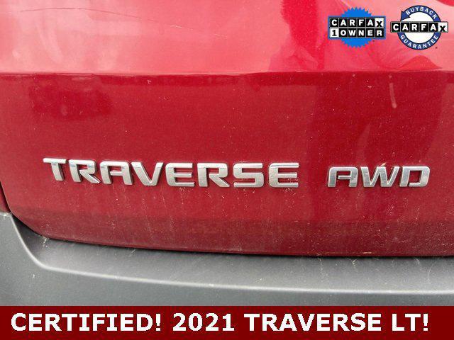 used 2021 Chevrolet Traverse car, priced at $29,959