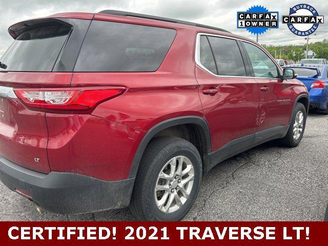 used 2021 Chevrolet Traverse car, priced at $29,959