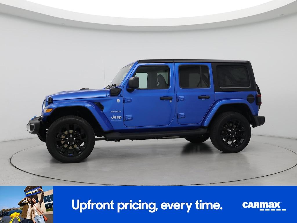 used 2022 Jeep Wrangler Unlimited 4xe car, priced at $32,998