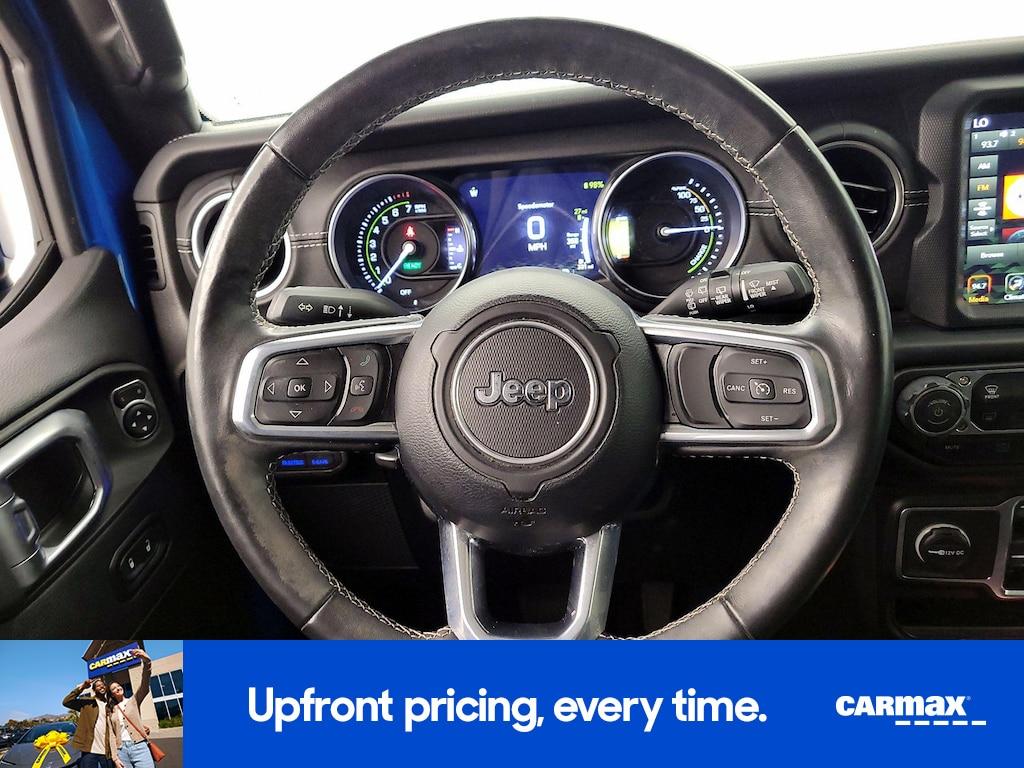 used 2022 Jeep Wrangler Unlimited 4xe car, priced at $32,998