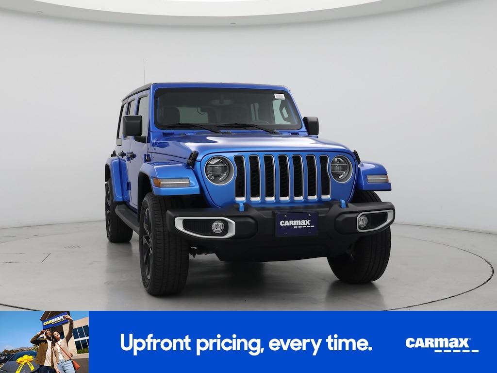 used 2022 Jeep Wrangler Unlimited 4xe car, priced at $32,998