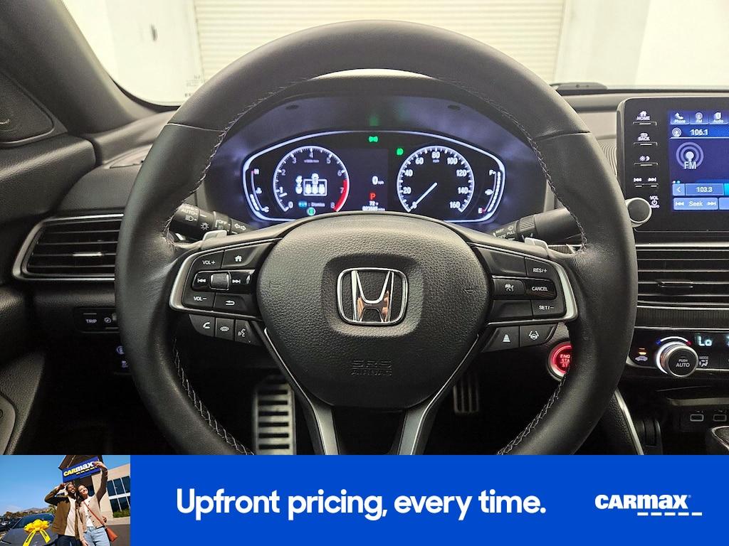 used 2022 Honda Accord car, priced at $27,998