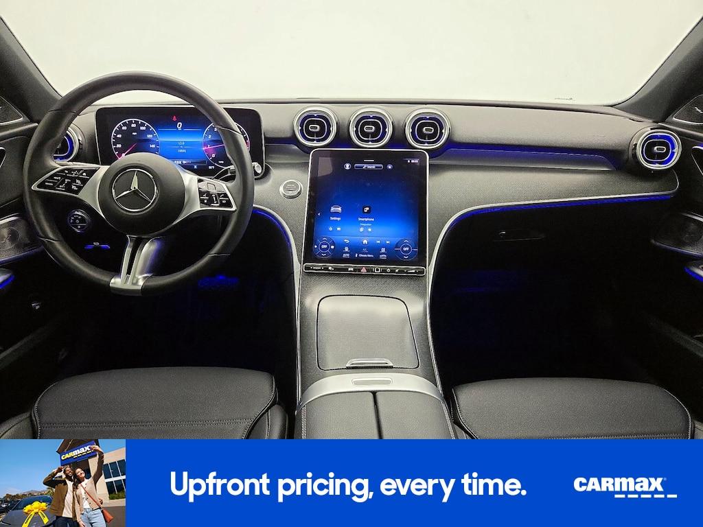 used 2023 Mercedes-Benz C-Class car, priced at $35,998