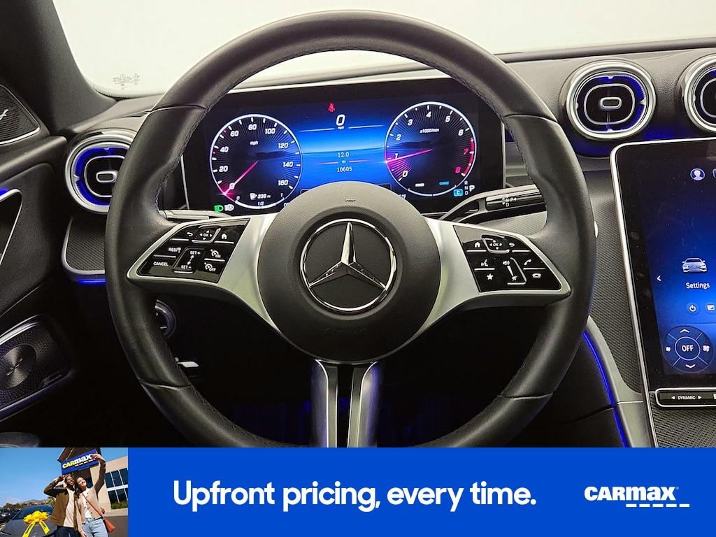 used 2023 Mercedes-Benz C-Class car, priced at $35,998