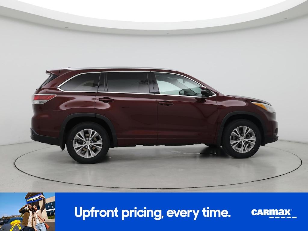 used 2015 Toyota Highlander car, priced at $20,998