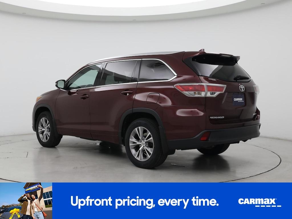 used 2015 Toyota Highlander car, priced at $20,998