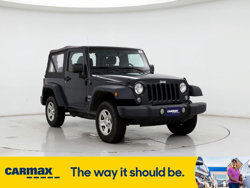 used 2018 Jeep Wrangler car, priced at $17,998