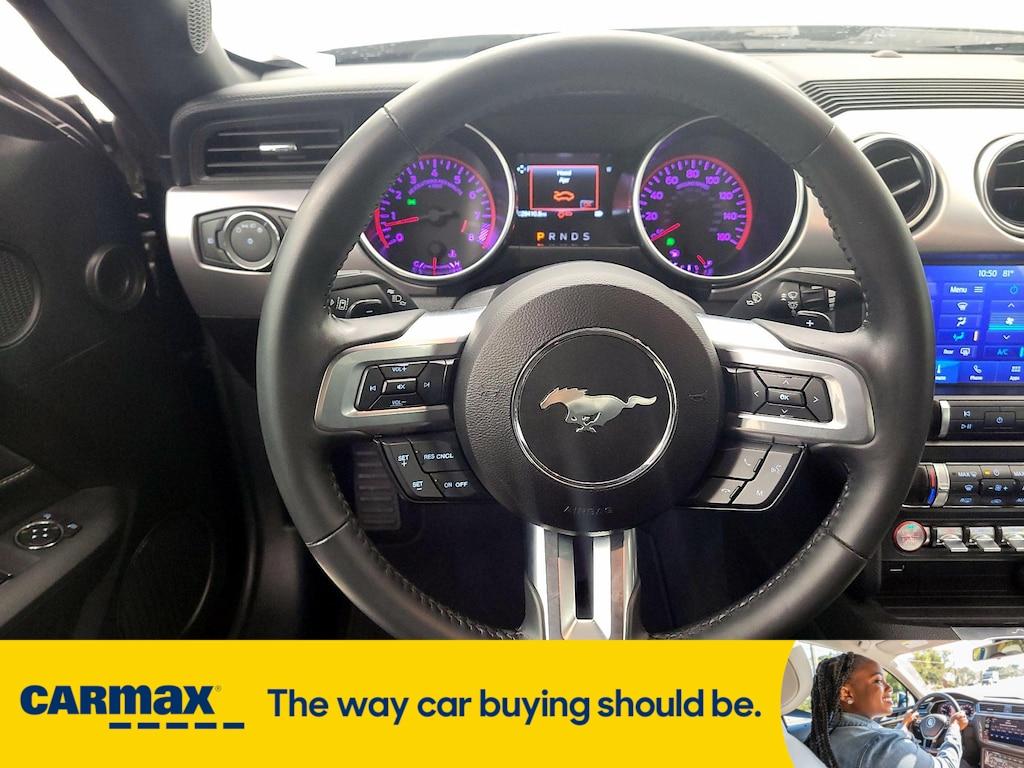 used 2022 Ford Mustang car, priced at $38,998
