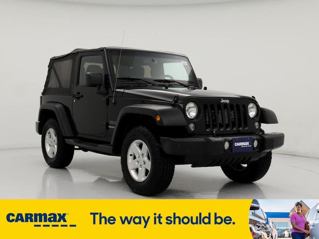 used 2014 Jeep Wrangler car, priced at $17,998