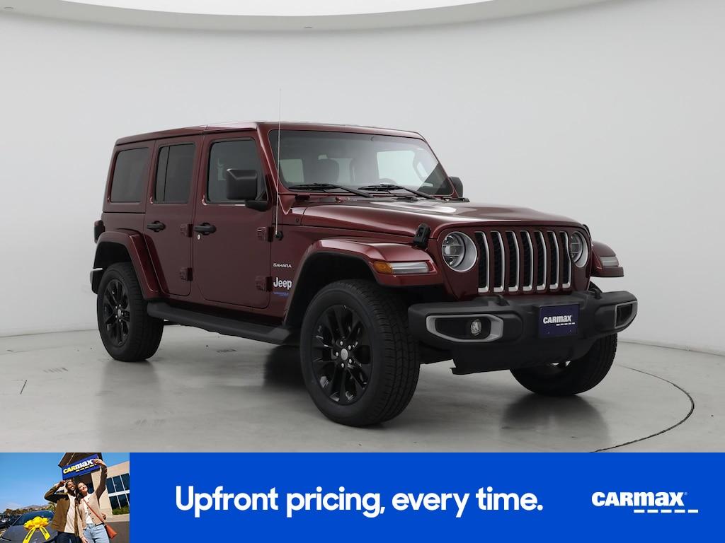 used 2021 Jeep Wrangler Unlimited 4xe car, priced at $31,998
