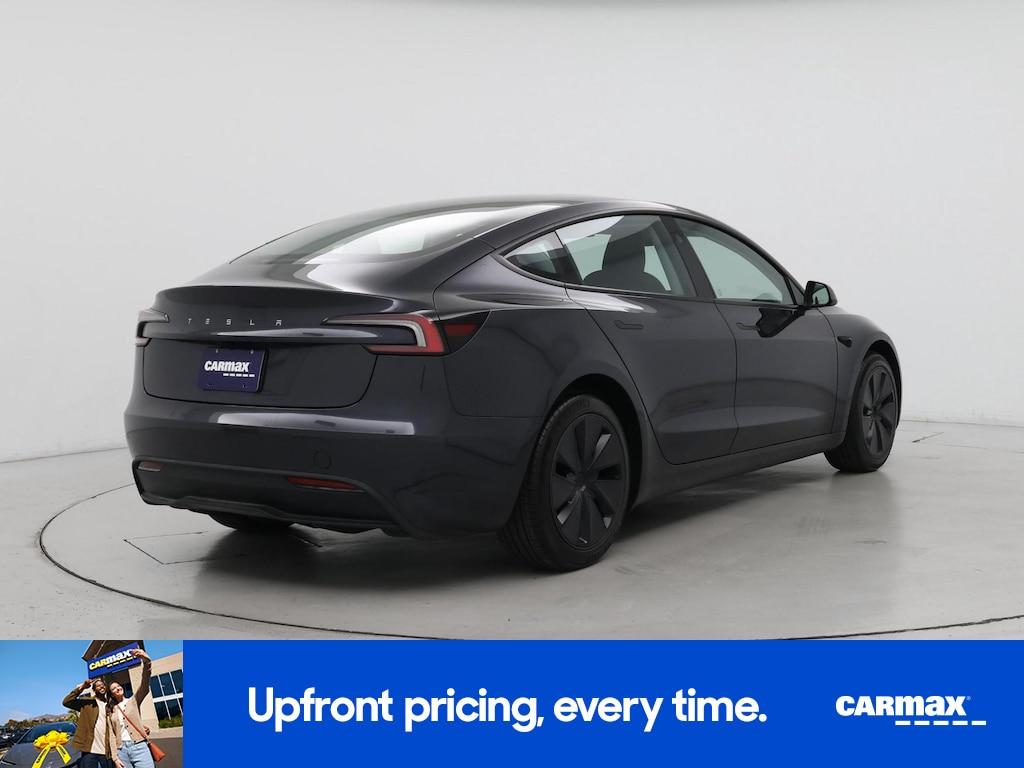 used 2025 Tesla Model 3 car, priced at $38,998