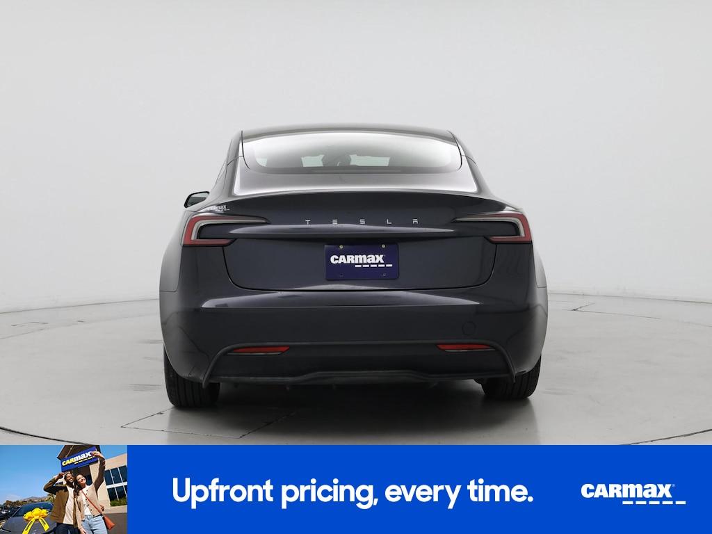 used 2025 Tesla Model 3 car, priced at $38,998