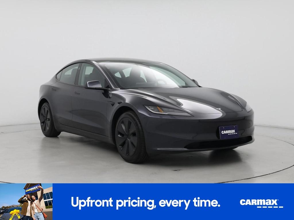 used 2025 Tesla Model 3 car, priced at $38,998