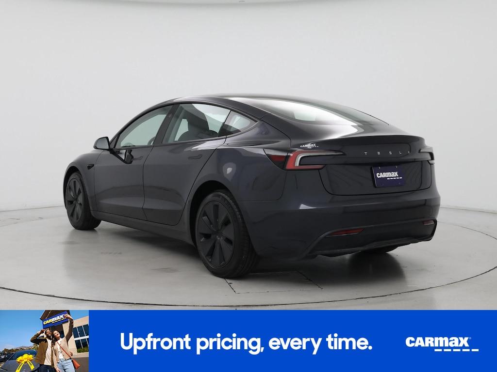 used 2025 Tesla Model 3 car, priced at $38,998