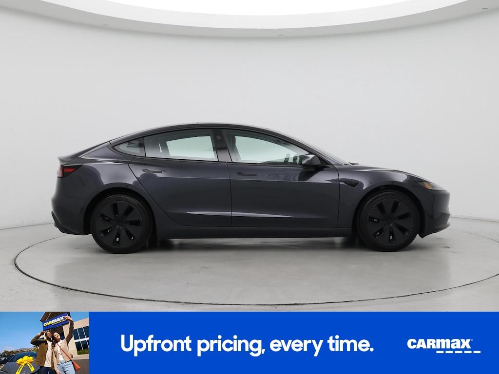 used 2025 Tesla Model 3 car, priced at $38,998