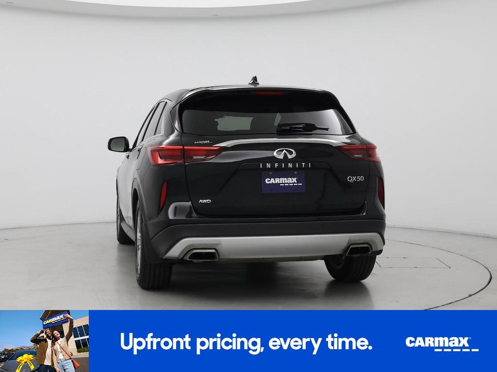 used 2021 INFINITI QX50 car, priced at $24,998