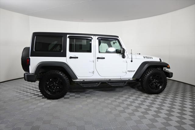 used 2017 Jeep Wrangler Unlimited car, priced at $22,497