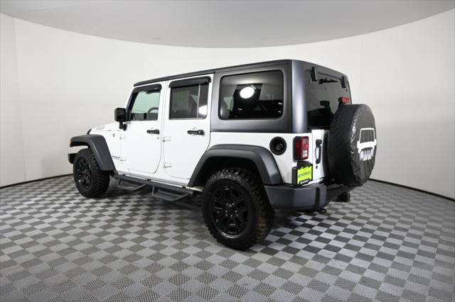 used 2017 Jeep Wrangler Unlimited car, priced at $22,497