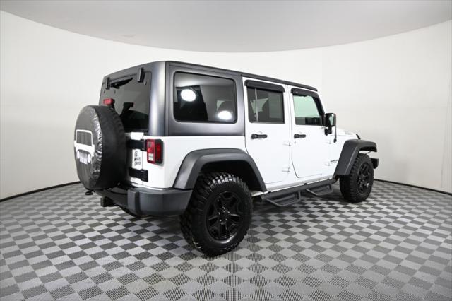 used 2017 Jeep Wrangler Unlimited car, priced at $22,497