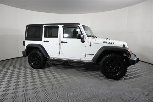 used 2017 Jeep Wrangler Unlimited car, priced at $22,497