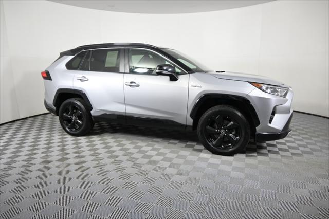 used 2019 Toyota RAV4 Hybrid car, priced at $28,497