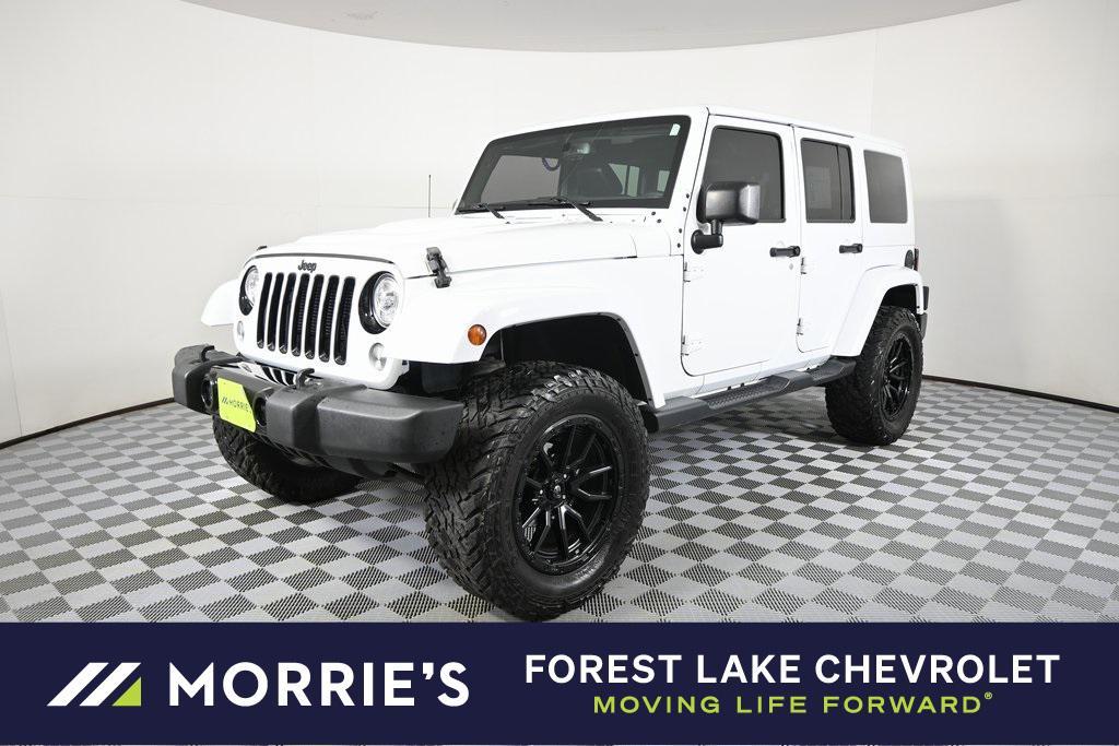 used 2018 Jeep Wrangler JK Unlimited car, priced at $22,579