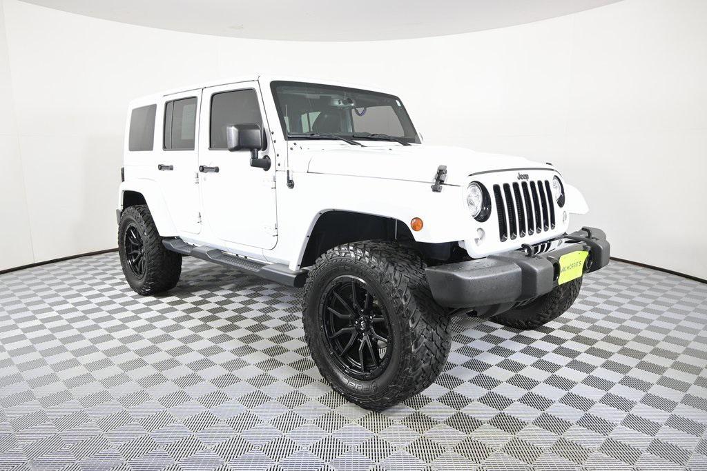 used 2018 Jeep Wrangler JK Unlimited car, priced at $22,579