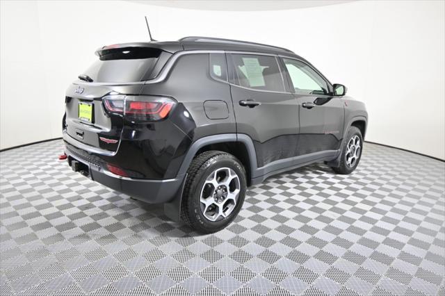 used 2022 Jeep Compass car, priced at $25,497