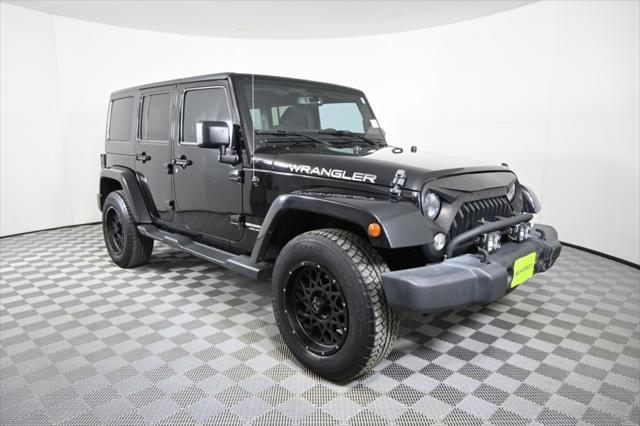 used 2015 Jeep Wrangler Unlimited car, priced at $19,997