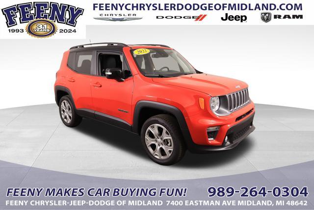 used 2022 Jeep Renegade car, priced at $24,400