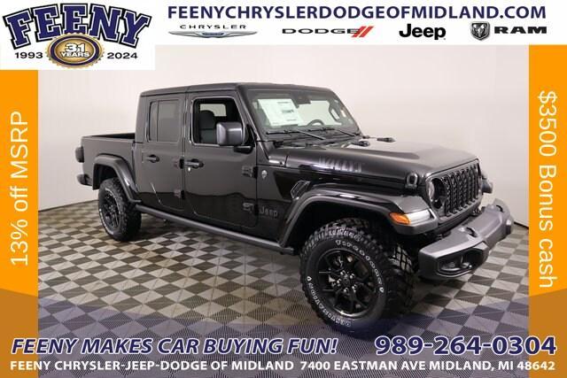 new 2024 Jeep Gladiator car, priced at $45,416