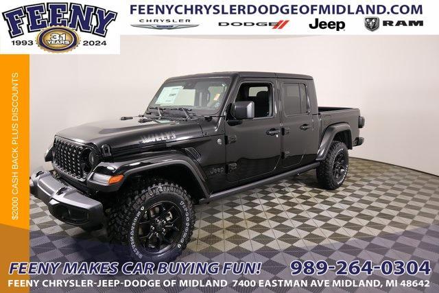 new 2024 Jeep Gladiator car, priced at $46,916
