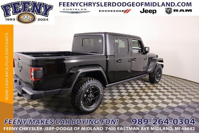 new 2024 Jeep Gladiator car, priced at $46,916