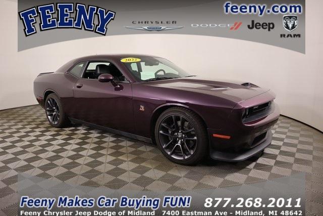 used 2022 Dodge Challenger car, priced at $43,989
