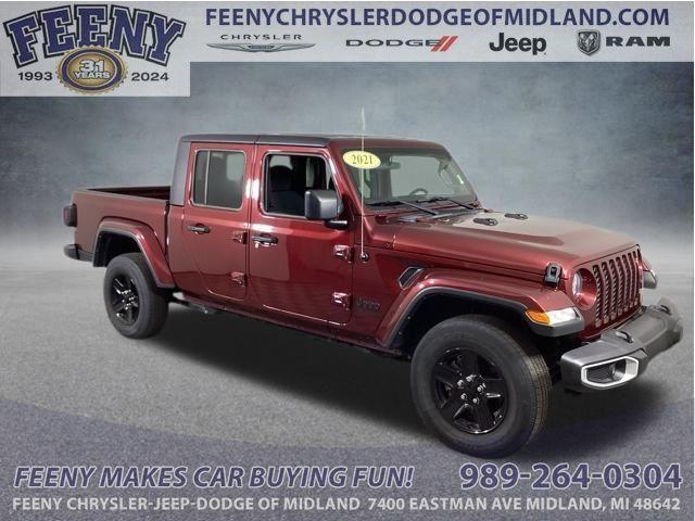 used 2021 Jeep Gladiator car, priced at $29,799