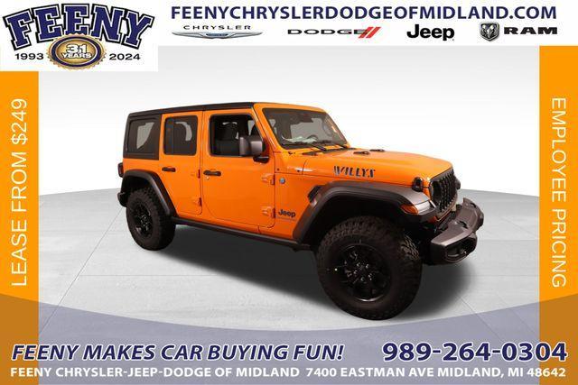 new 2025 Jeep Wrangler 4xe car, priced at $55,736