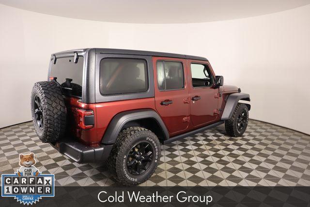 used 2021 Jeep Wrangler Unlimited car, priced at $31,500