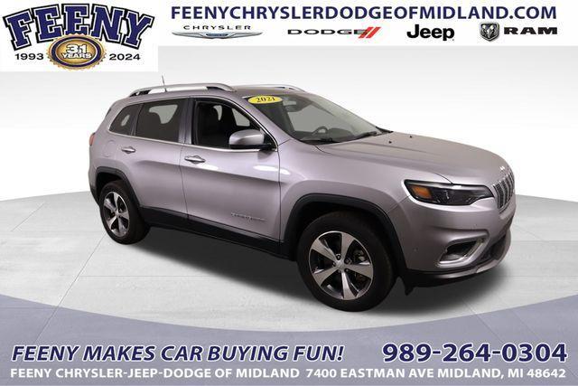 used 2021 Jeep Cherokee car, priced at $25,280