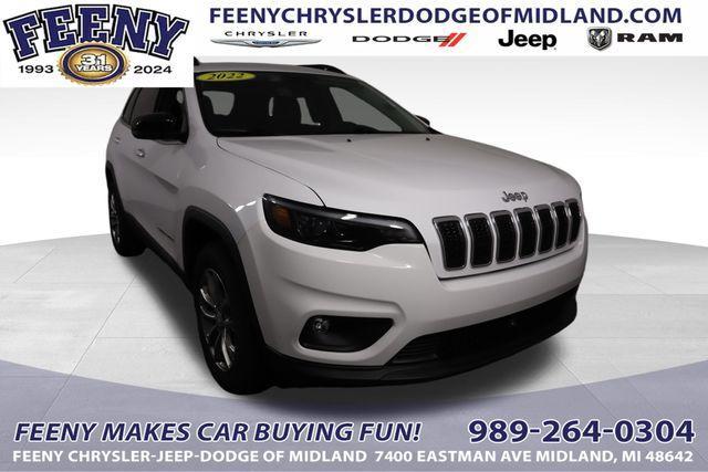 used 2022 Jeep Cherokee car, priced at $21,000