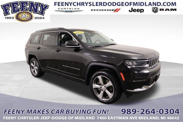 used 2021 Jeep Grand Cherokee L car, priced at $31,500