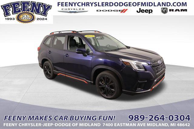 used 2022 Subaru Forester car, priced at $24,989