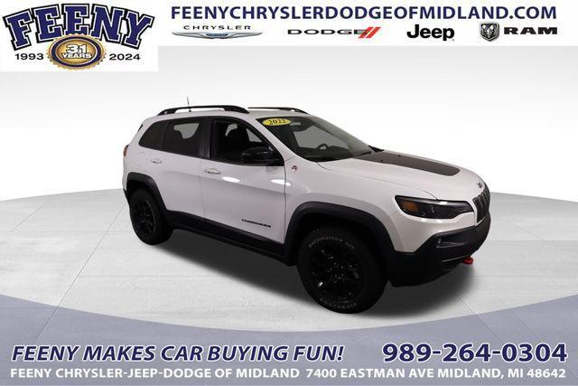 used 2022 Jeep Cherokee car, priced at $24,993