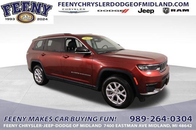 used 2022 Jeep Grand Cherokee L car, priced at $34,289