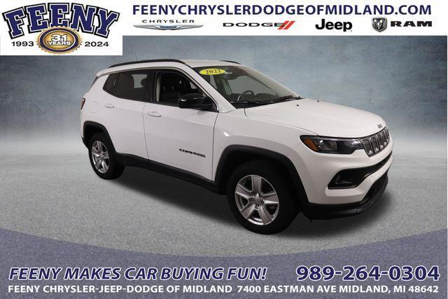 used 2022 Jeep Compass car, priced at $20,694
