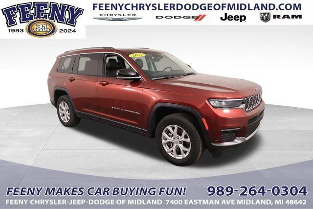 used 2021 Jeep Grand Cherokee L car, priced at $31,989