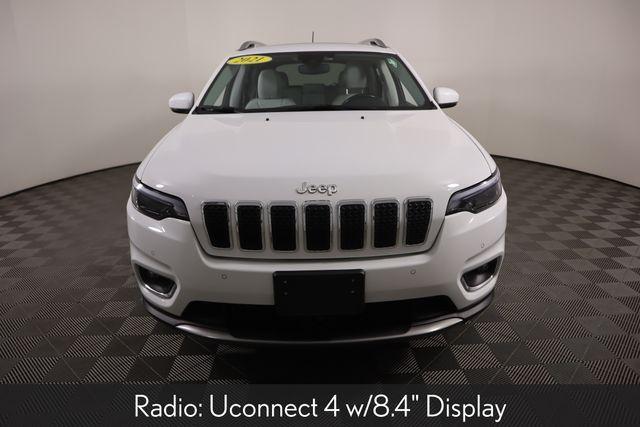 used 2021 Jeep Cherokee car, priced at $24,747