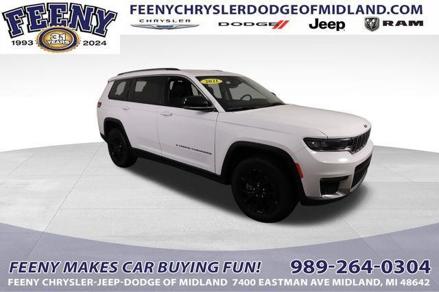 used 2021 Jeep Grand Cherokee L car, priced at $32,000