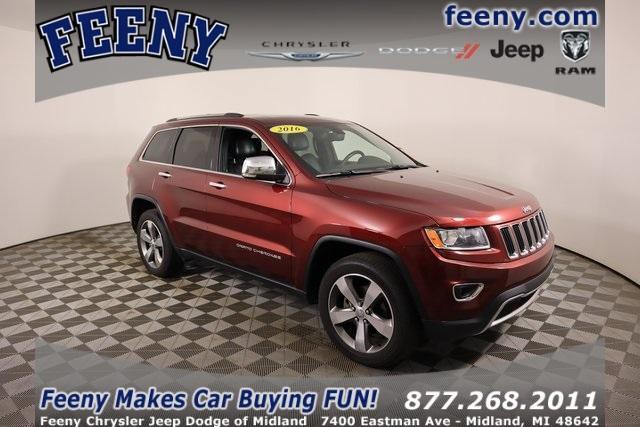 used 2016 Jeep Grand Cherokee car, priced at $17,989